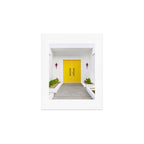 Yellow Doors on a Mid-Century Modern Home - Palm Springs Art Print Gallery Image 1