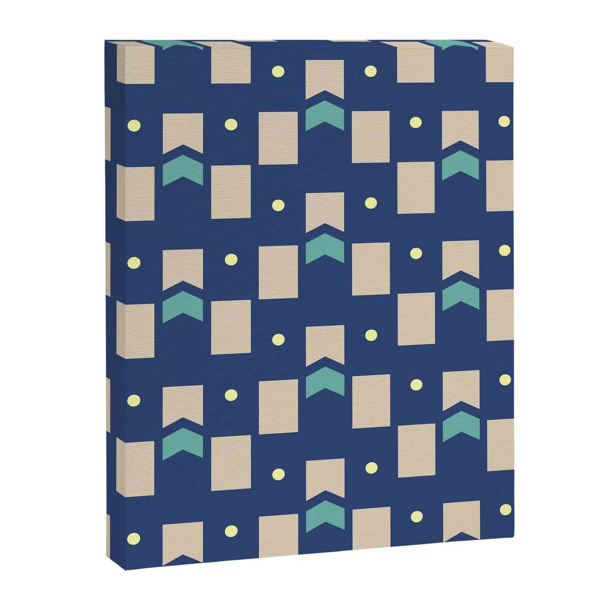 Art Deco Geometric Pattern 272 Canvas Print Gallery Image 8