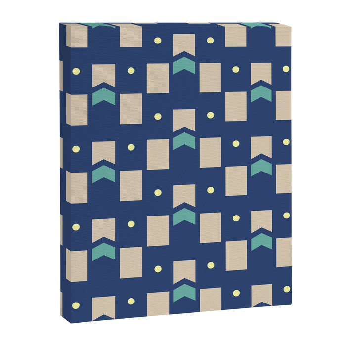 Art Deco Geometric Pattern 272 Canvas Print Gallery Image 1