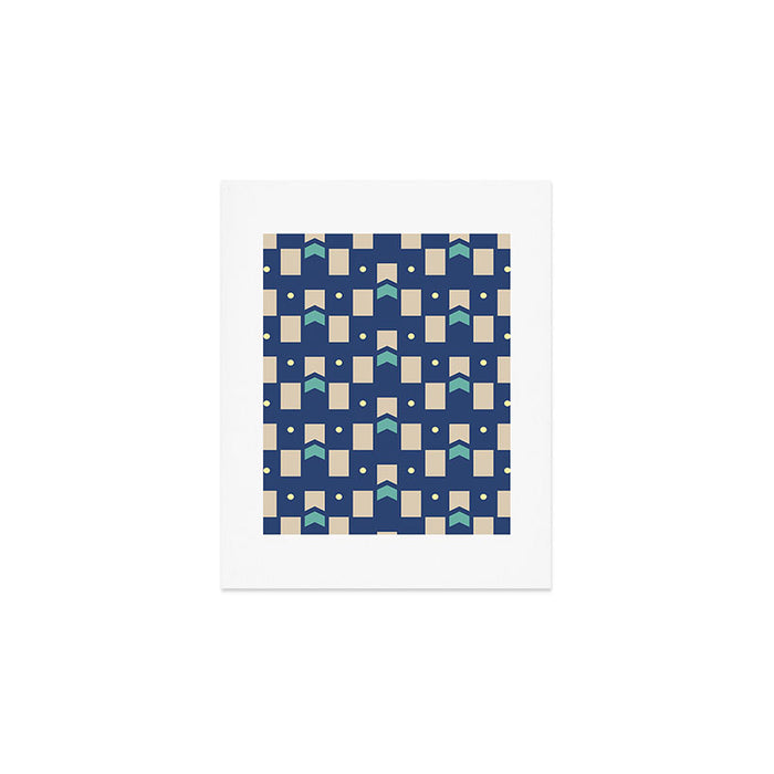 Art Deco Geometric Pattern 272 Art Print Gallery Image 1