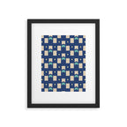 Art Deco Geometric Pattern 272 Framed Art Print Gallery Image 6