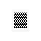 Black and White Polka Dots 772 Art Print Gallery Image 1