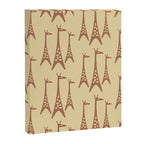 Brown and Tan Giraffe Canvas Print Gallery Image 8