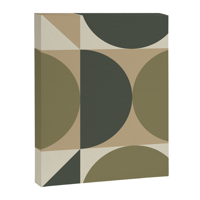 Abstract Scandinavian Art 342 Mid Century Modern Canvas Print Gallery Image 1