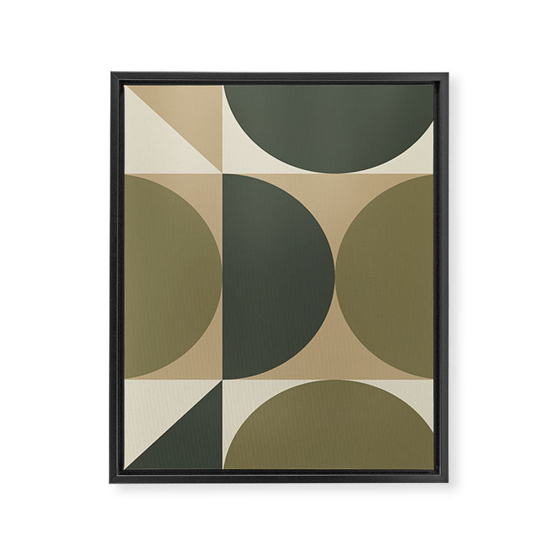 Abstract Scandinavian Art 342 Mid Century Modern Framed Canvas Print Gallery Image 6
