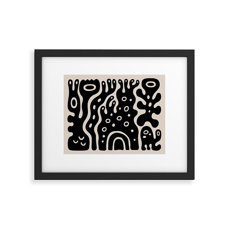 Abstract Surreal Minimalist Artwork Framed Art Print Gallery Image 6