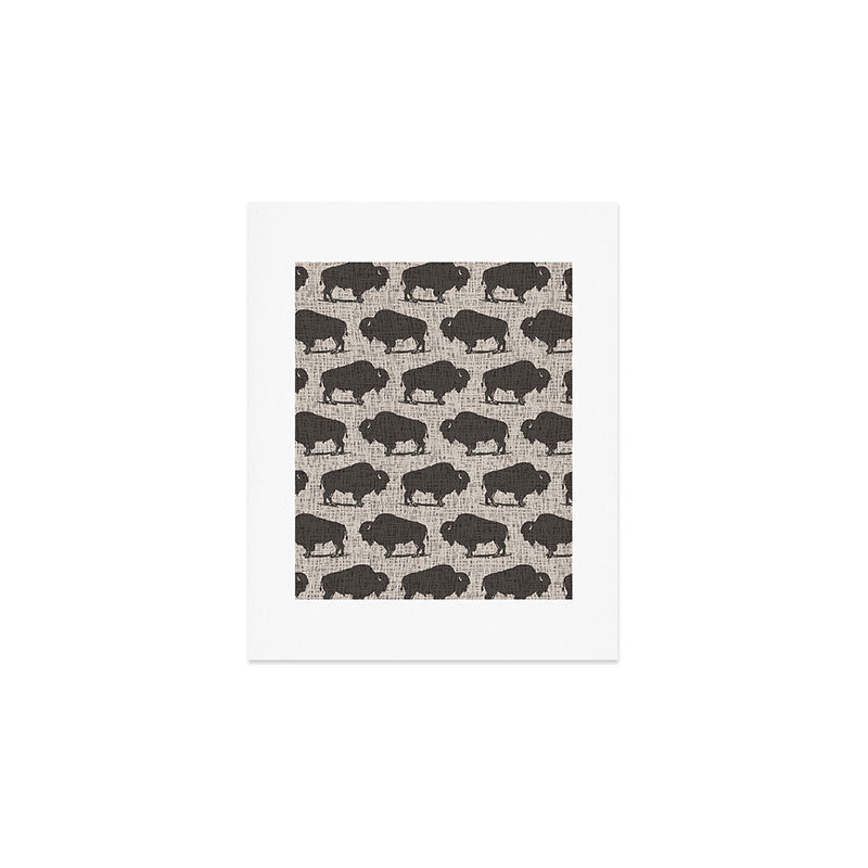 Buffalo Pattern 272 Art Print Gallery Image 1