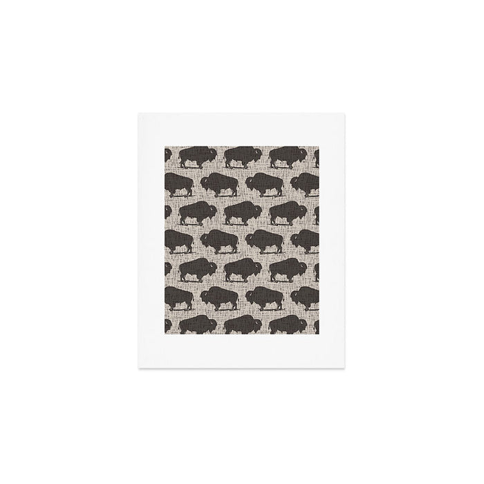 Buffalo Pattern 272 Art Print Gallery Image 1