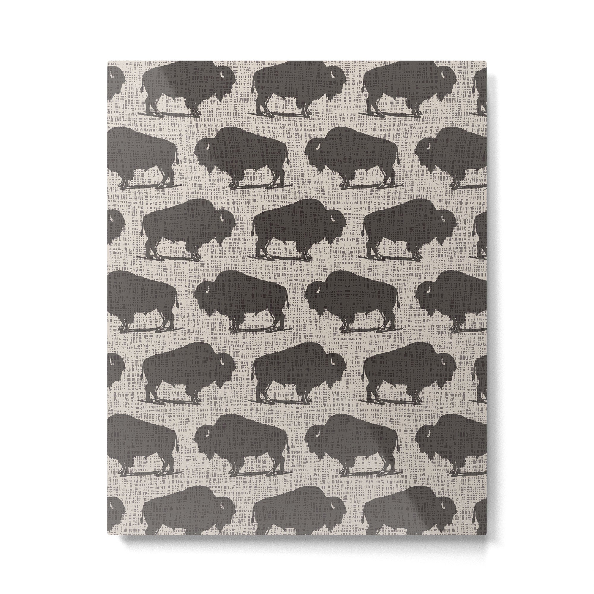 Buffalo Pattern 272 Metal Print Gallery Image 6
