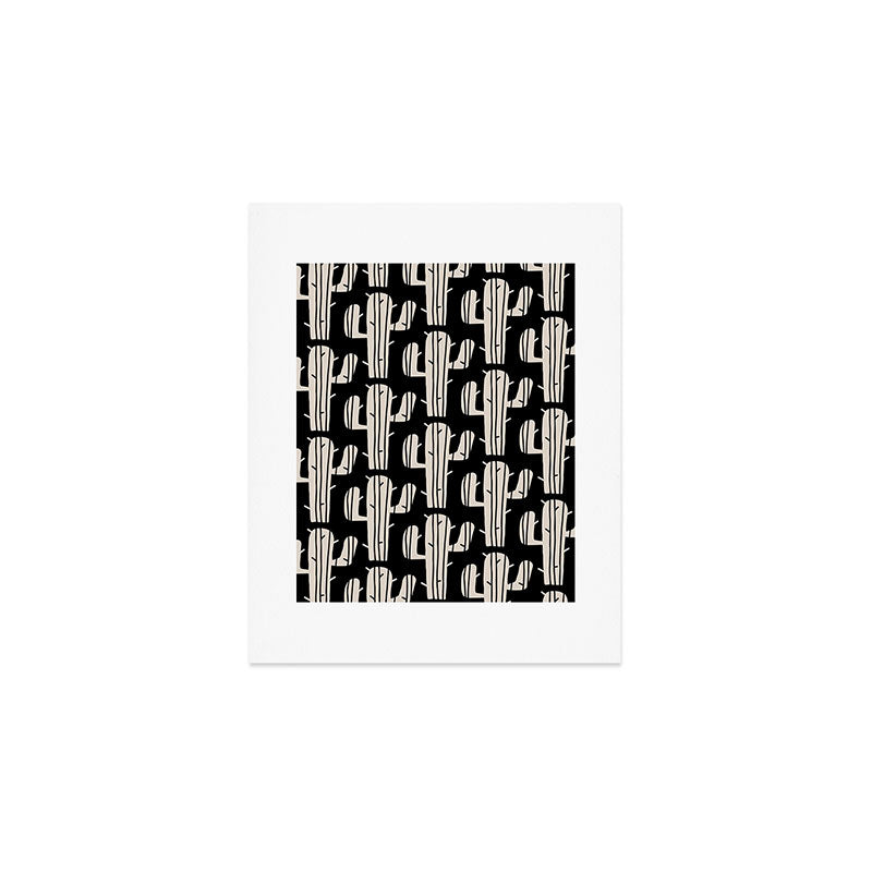 Desert Cactus Pattern 861 Art Print Gallery Image 1