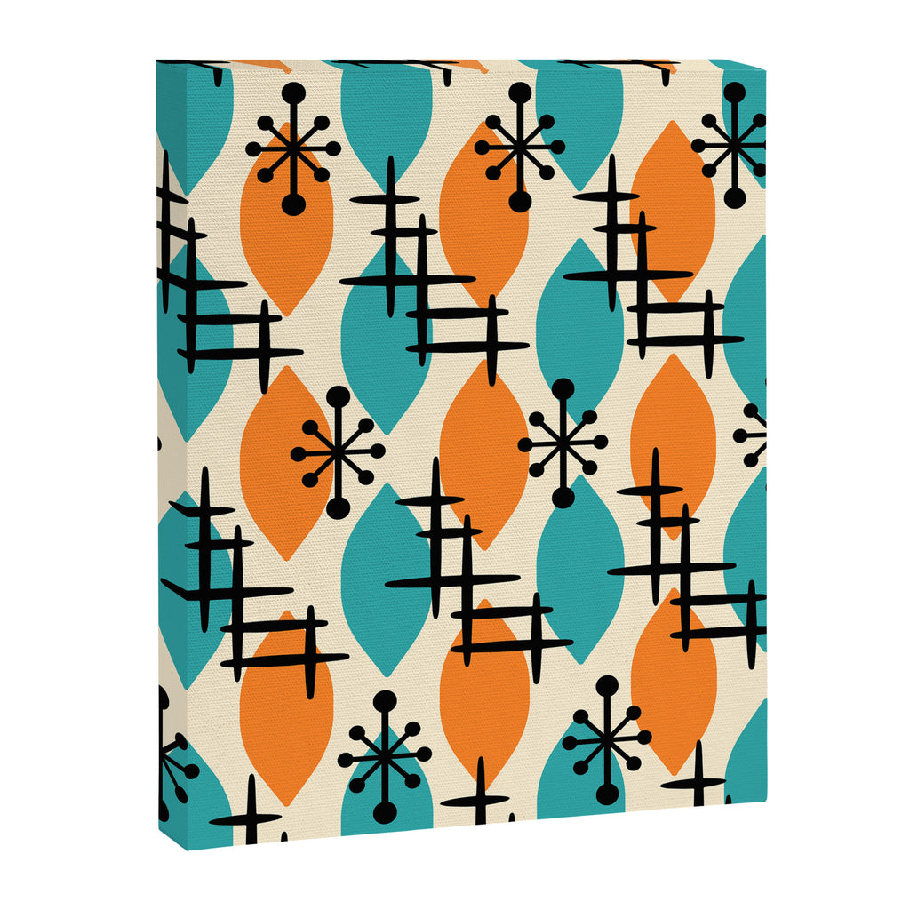 Mid Century Modern Atomic Drops 224 Canvas Print Gallery Image 8