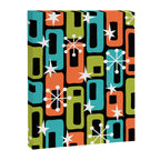 Mid Century Modern Atomic Sparkles 244 Canvas Print Gallery Image 8