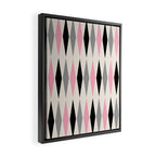Mid Century Modern Geometric Googie Design  235 Populuxe Framed Canvas Print Gallery Image 2