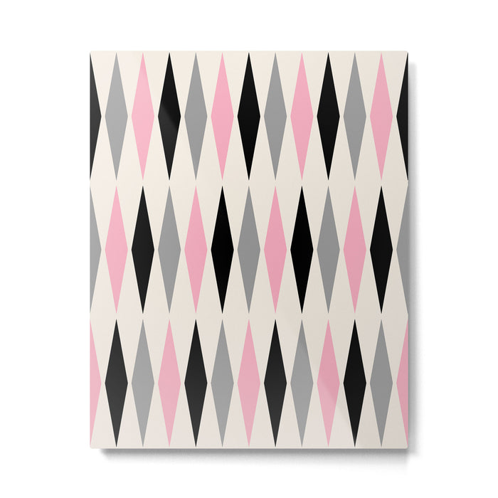 Mid Century Modern Geometric Googie Design  235 Populuxe Metal Print Gallery Image 1
