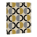 Mid Century Modern Half Circle Pattern 581 Winter Canvas Print Gallery Image 8