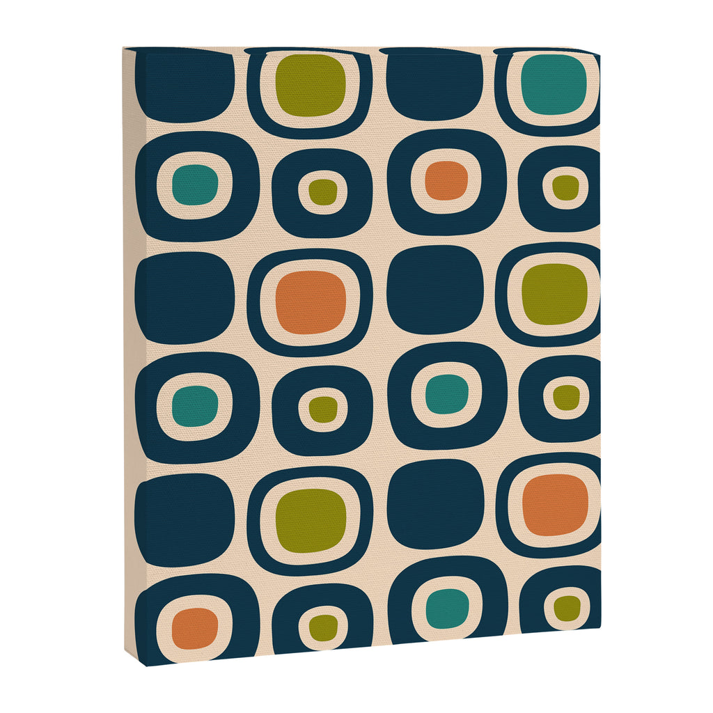 Mid Century Modern Scandinavian Abstract 322 Canvas Print Gallery Image 8