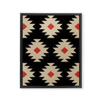 Native American Pattern 553 Framed Canvas Print Gallery Image 8