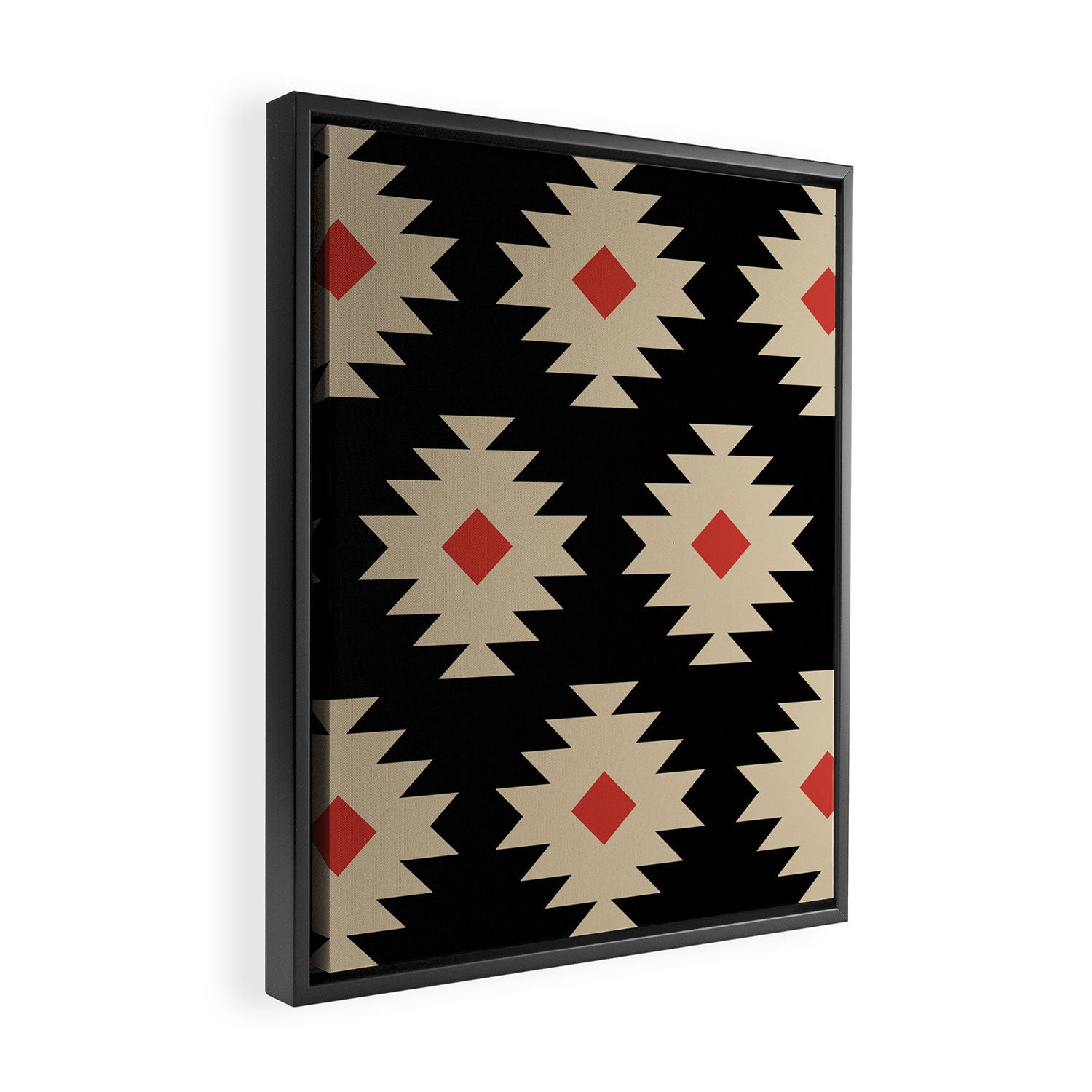 Native American Pattern 553 Framed Canvas Print Gallery Image 2