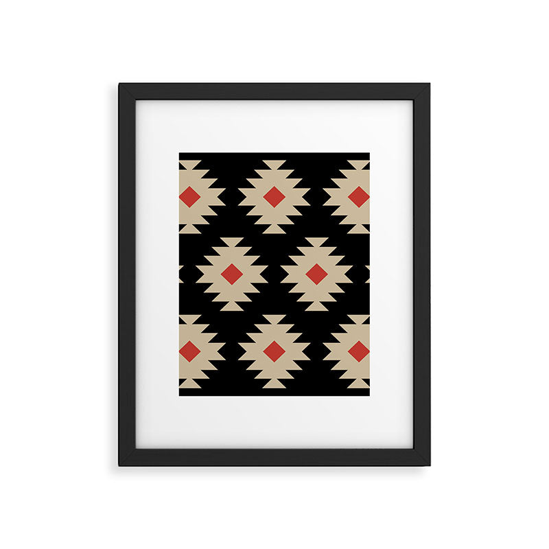 Native American Pattern 553 Framed Art Print Gallery Image 6