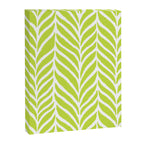 Palm Leaves Pattern Chartreuse Green Canvas Print Gallery Image 8