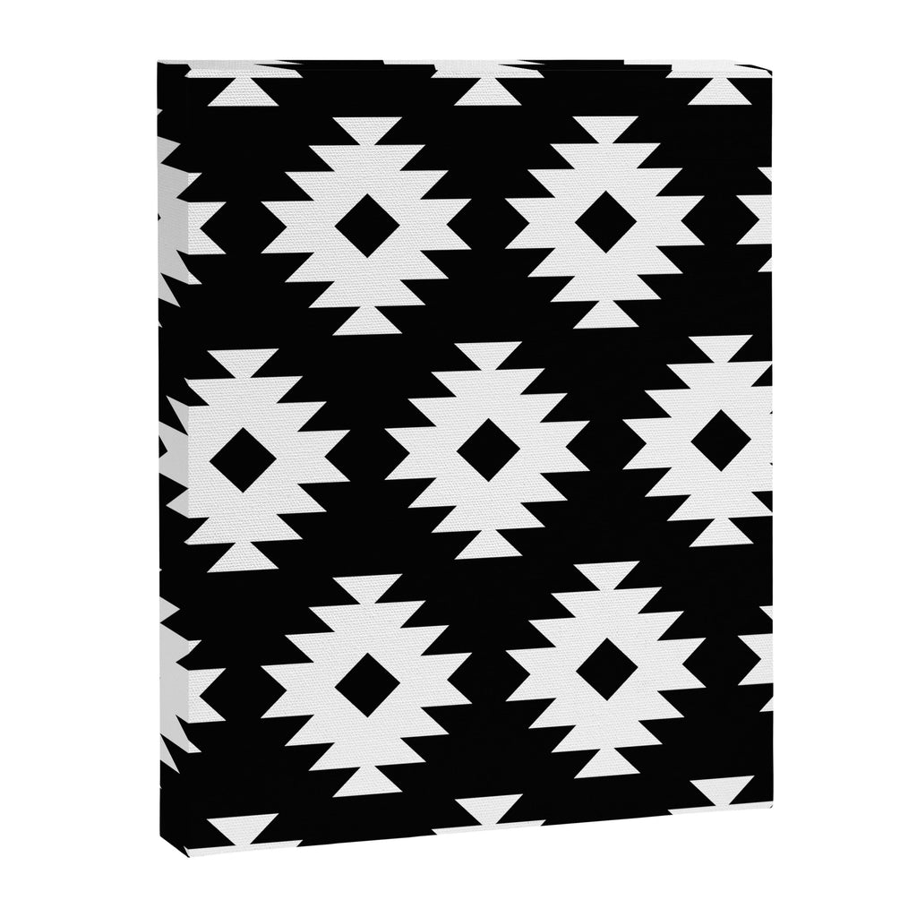 Southwestern  Black and White Canvas Print Gallery Image 8