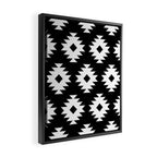Southwestern  Black and White Framed Canvas Print Gallery Image 2