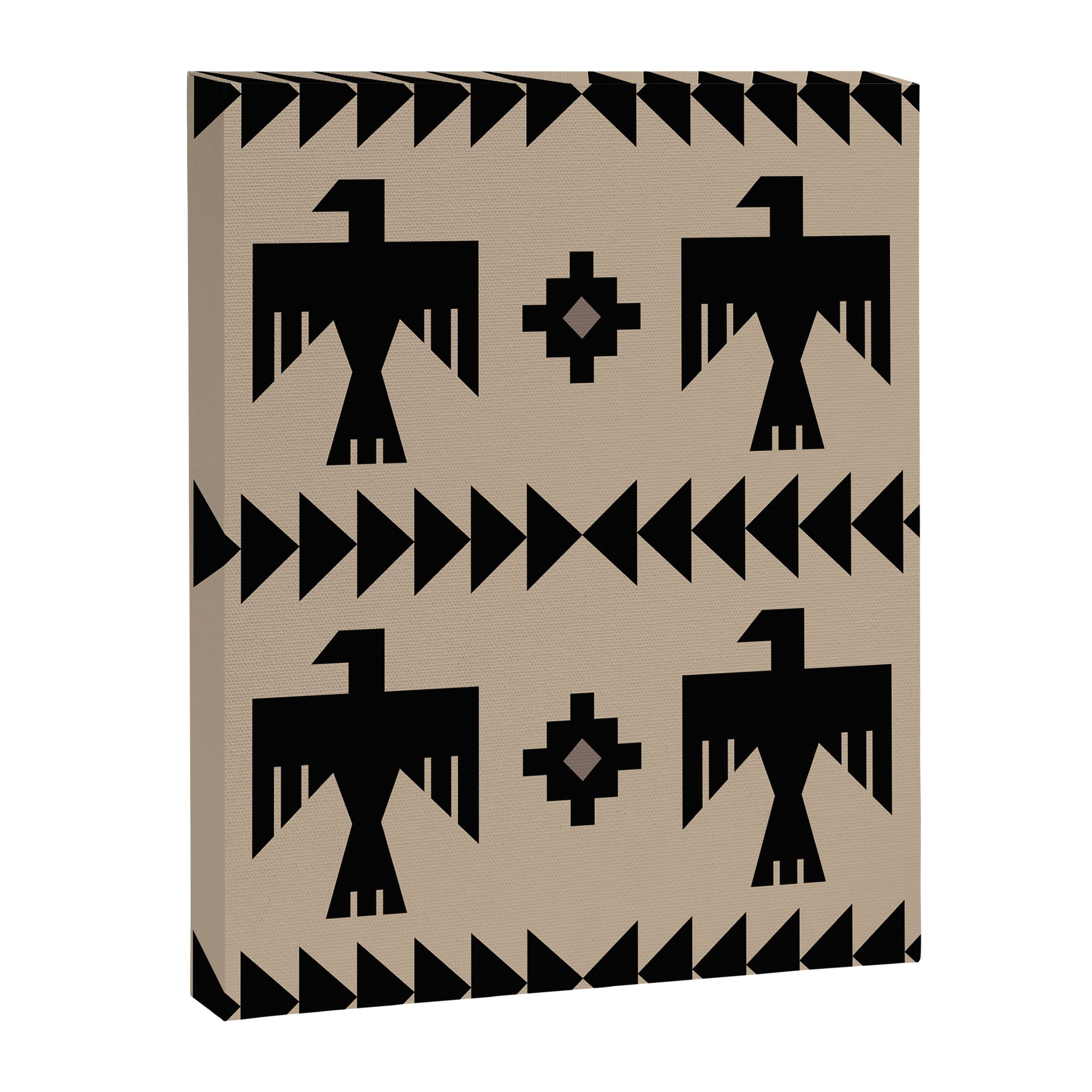 Southwestern Eagle and Arrow Pattern 125 Canvas Print Gallery Image 8