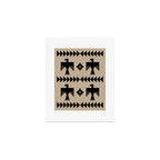 Southwestern Eagle and Arrow Pattern 125 Art Print Gallery Image 1