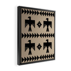 Southwestern Eagle and Arrow Pattern 125 Framed Canvas Print Gallery Image 2