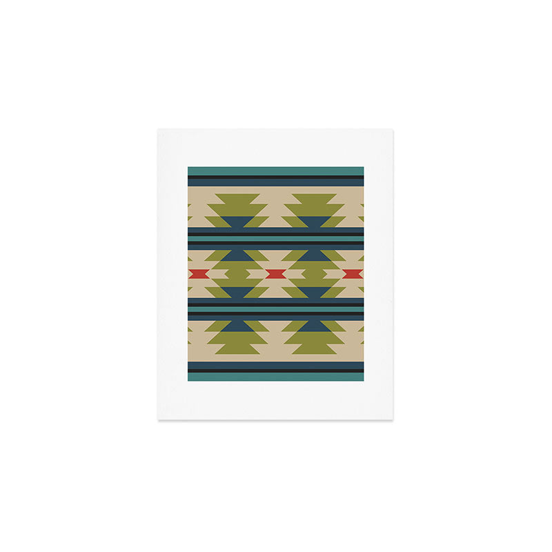 Southwestern Pattern 118 Art Print Gallery Image 1
