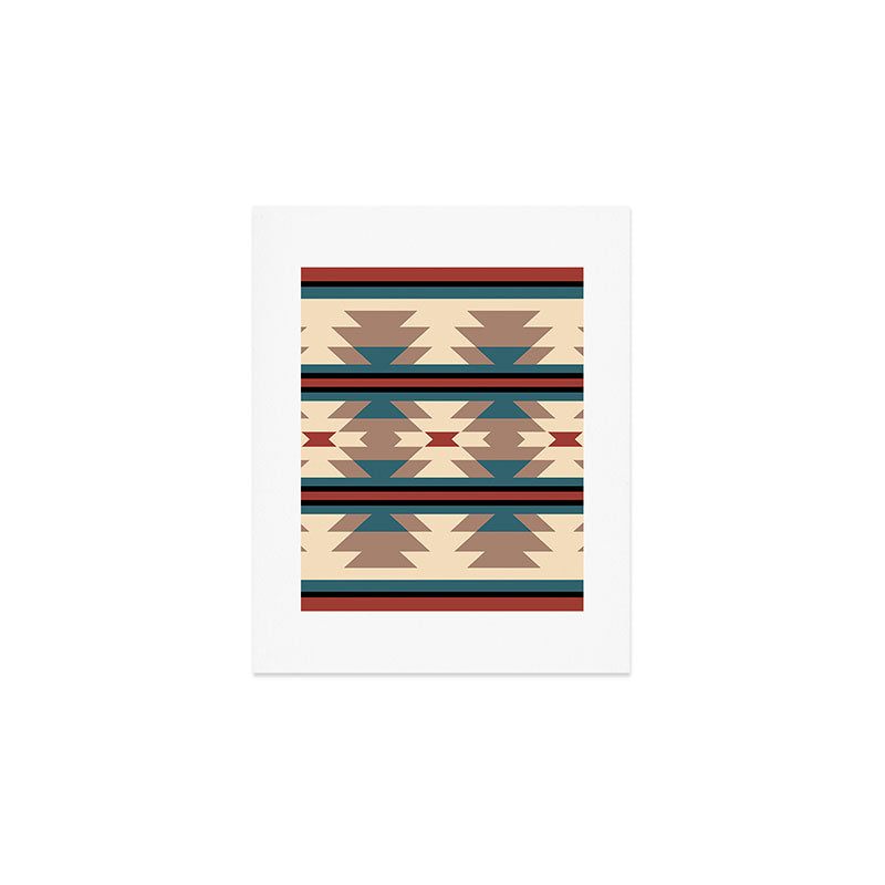 Southwestern Pattern 126 Art Print Gallery Image 1