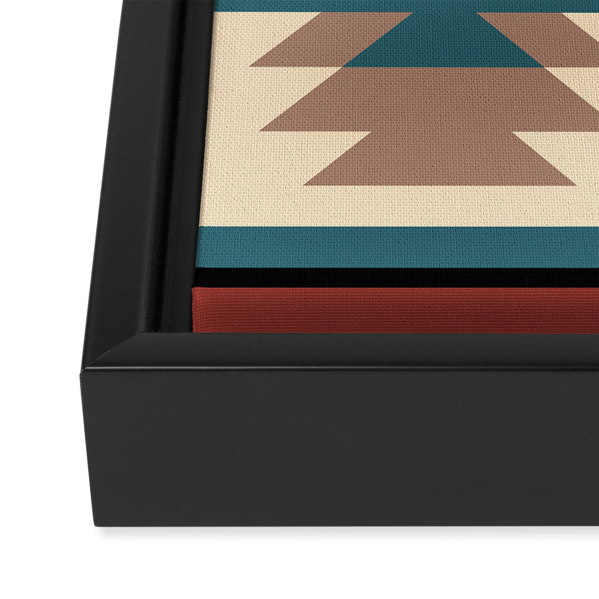 Southwestern Pattern 126 Framed Canvas Print Gallery Image 3