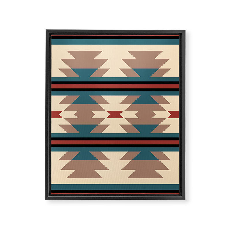 Southwestern Pattern 126 Framed Canvas Print Gallery Image 8