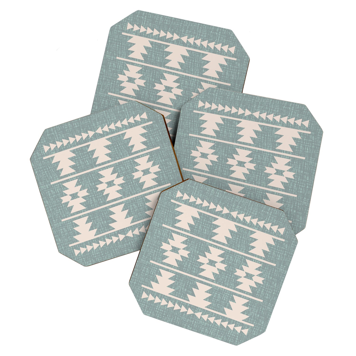 Southwestern Pattern 127 Coaster Gallery Image 1