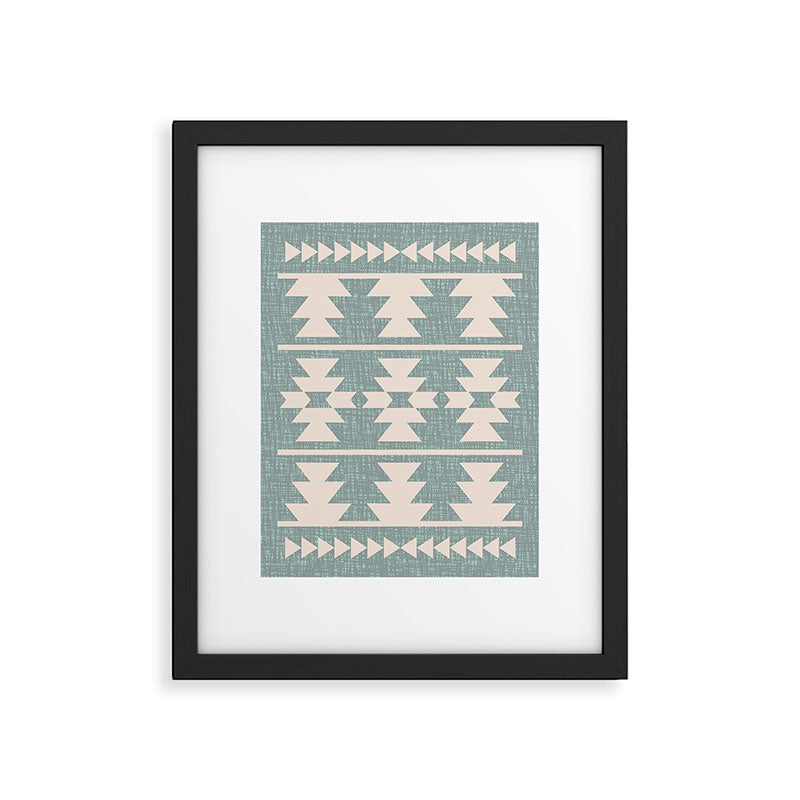 Southwestern Pattern 127 Framed Art Print Gallery Image 6