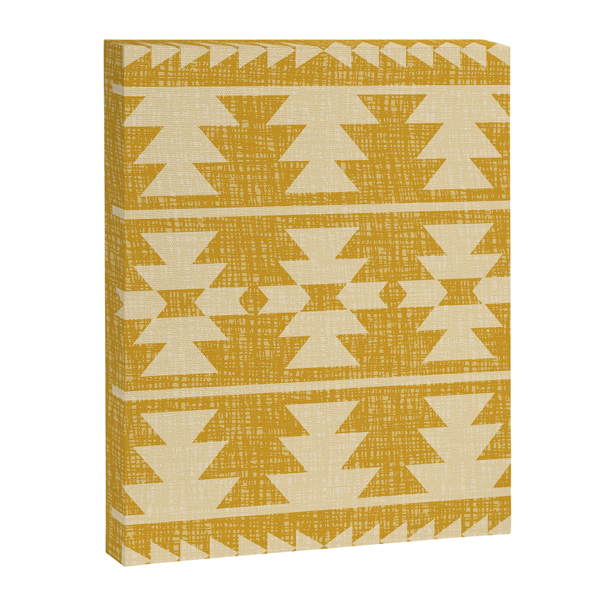 Southwestern Pattern 136 Yellow Canvas Print Gallery Image 8