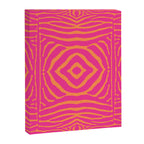 Zebra Pattern | Zebra Stripes | Zebra Pink and Orange Stripes 744 Canvas Print Gallery Image 8