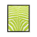 Zebra Wild Animal Print 223 Framed Canvas Print Gallery Image 8
