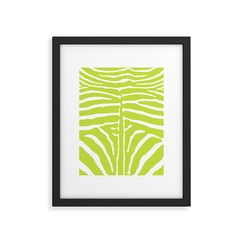 Zebra Wild Animal Print 223 Framed Art Print Gallery Image 6