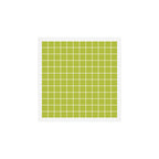 Grid Pattern Chartreuse 2 Art Print Gallery Image 1