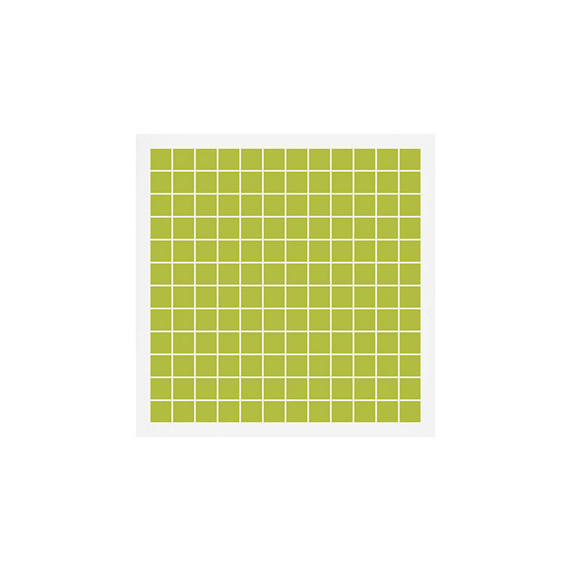 Grid Pattern Chartreuse 2 Art Print Gallery Image 1