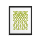 Mid Century Flower Pattern 5 Framed Art Print Gallery Image 6