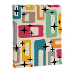 Mid Century Modern Abstract Pattern 242 Mid Mod Googie Canvas Print Gallery Image 8