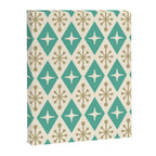 Mid Century Modern Atomic Triangle Pattern 105 Canvas Print Gallery Image 8