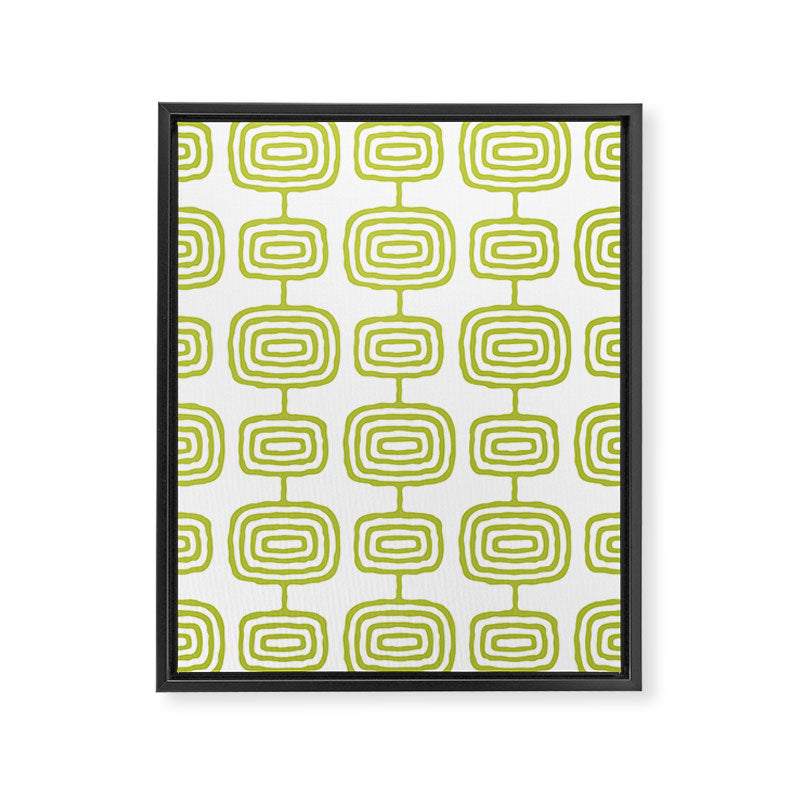 Mid Century Modern Decoration Framed Canvas Print Gallery Image 8
