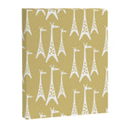 Mid Century Modern Giraffe Pattern 827 Canvas Print Gallery Image 8