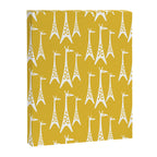 Mid Century Modern Giraffe Pattern 221 Mustard Yellow Canvas Print Gallery Image 8