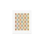 Mid Century Modern Googie Star Pattern Mid Mod Art Print Gallery Image 1