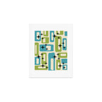 Mid Century Modern Art Print Gallery Image 1