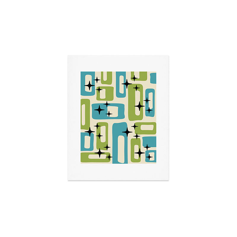 Mid Century Modern Art Print Gallery Image 1